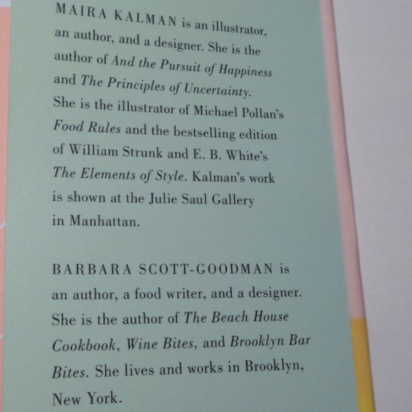 Cake maira kalman hard cover - Picture 2 of 4